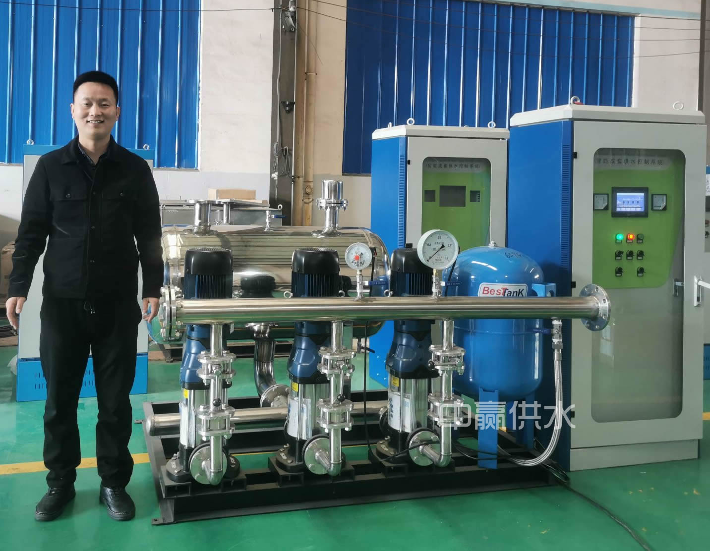 營銷與技術無負壓自動增壓給水設備助推建筑行業發展